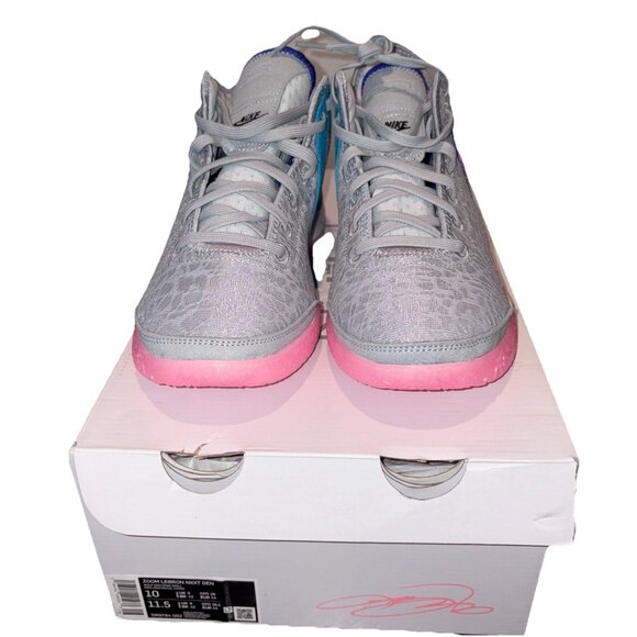 Nike Zoom LeBron NXXT Gen AMPD Wolf Gray Men's Athletic - Size 10 DR8784-New!! - Picture 1 of 11